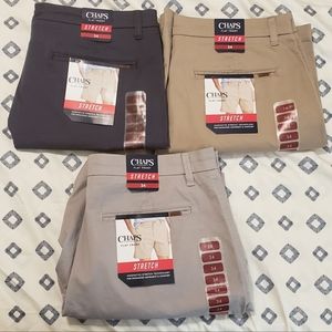 3 brand new pairs of Men's Chaps Shorts